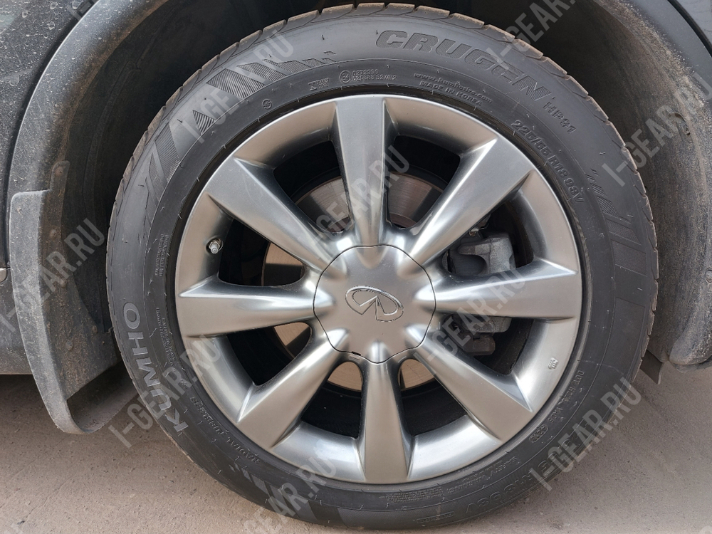 Окрас дисков R18 в штатный цвет Infiniti EX25, QX50, EX35, EX37