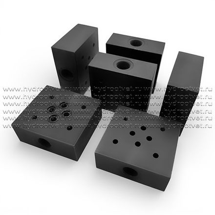 EB33538 - Плита модульная Ду10, ISO 4401-05 / CETOP 05, отводы G3/8" от каналов Р и Т, сталь
