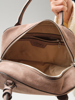 Замшевая сумка Polly DBR 31348 капучино
