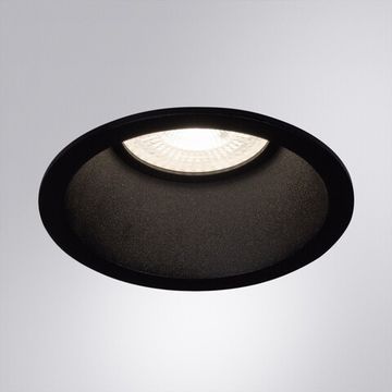 Точечный встраиваемый светильник 1*GU10 A2864PL-1BK черный Dash Arte Lamp