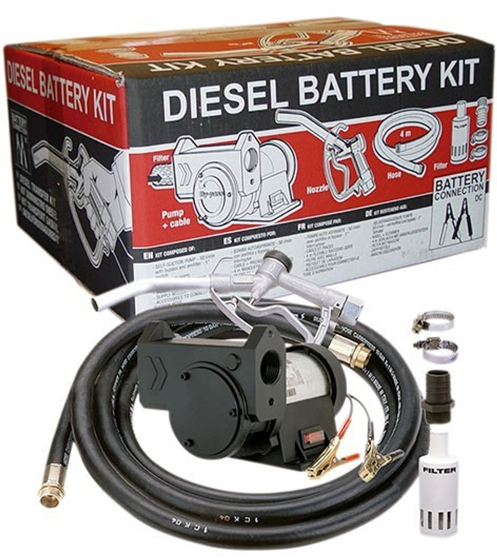 BATTERY KIT 24V DC - Мобильный перекачивающий модуль для ДТ Gespasa