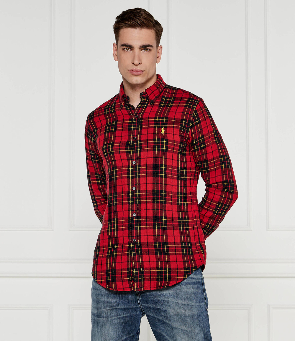 Рубашка POLO RALPH LAUREN - красный(710953351)
