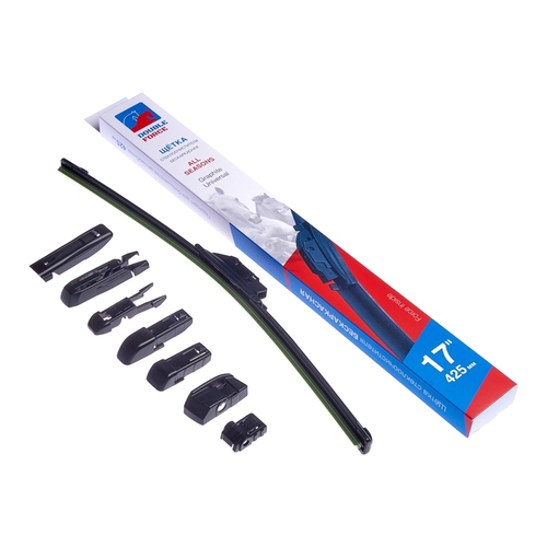 Щетка стеклоочистителя бескаркасная Double Force 425 мм (17") DFF17