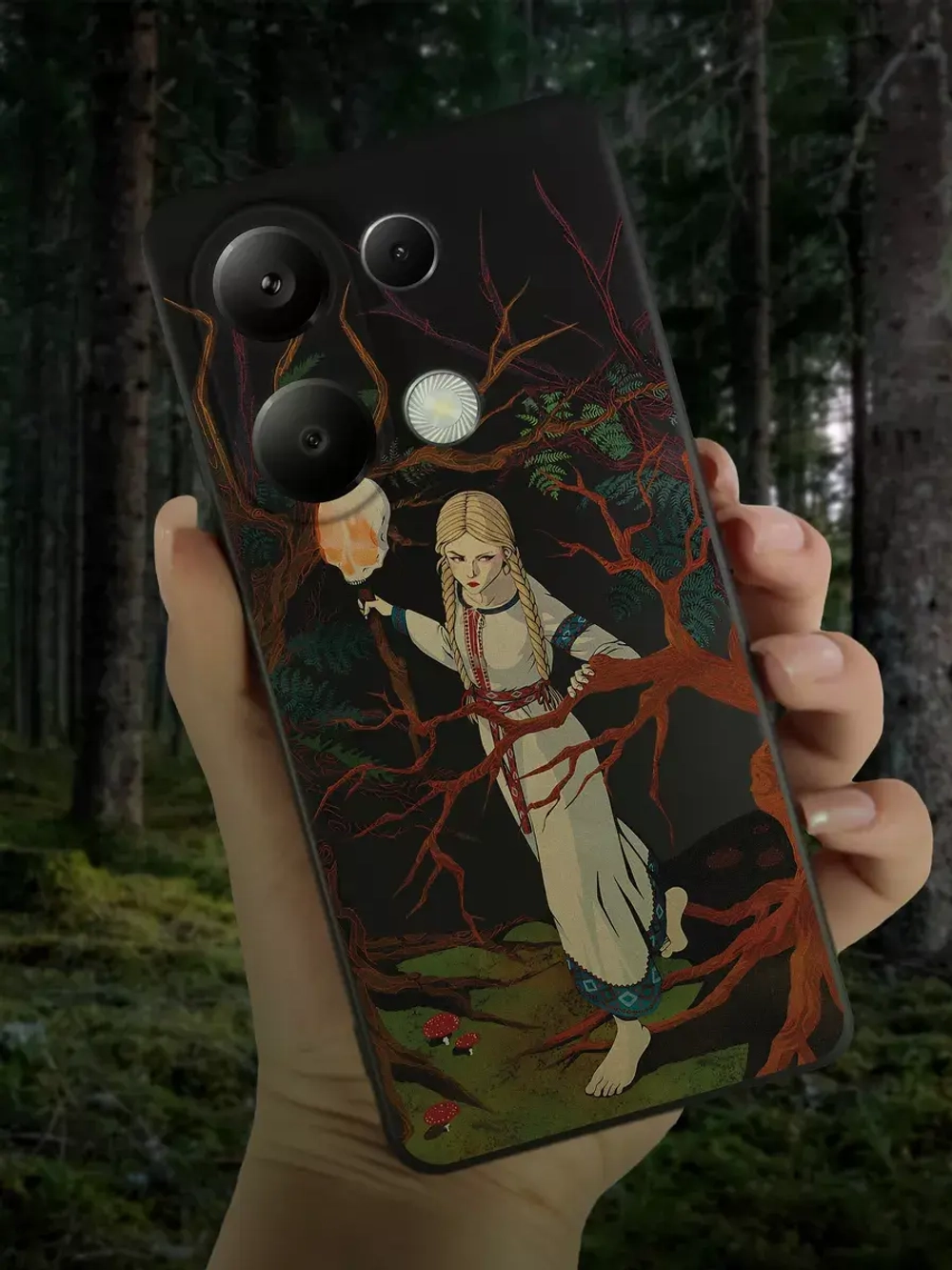 Чехол на Xiaomi Redmi Note 13 Pro 4G, Poco M6 Pro с принтом