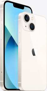 Смартфон Apple iPhone 13 mini 256 ГБ, nano SIM+eSIM, сияющая звезда