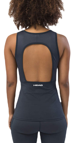 Женский топ теннисный Head Move Tank Top - небесный