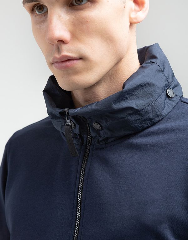 Худи We Don’t Care Rolled Up Zip Hoodie Navy - фото 7