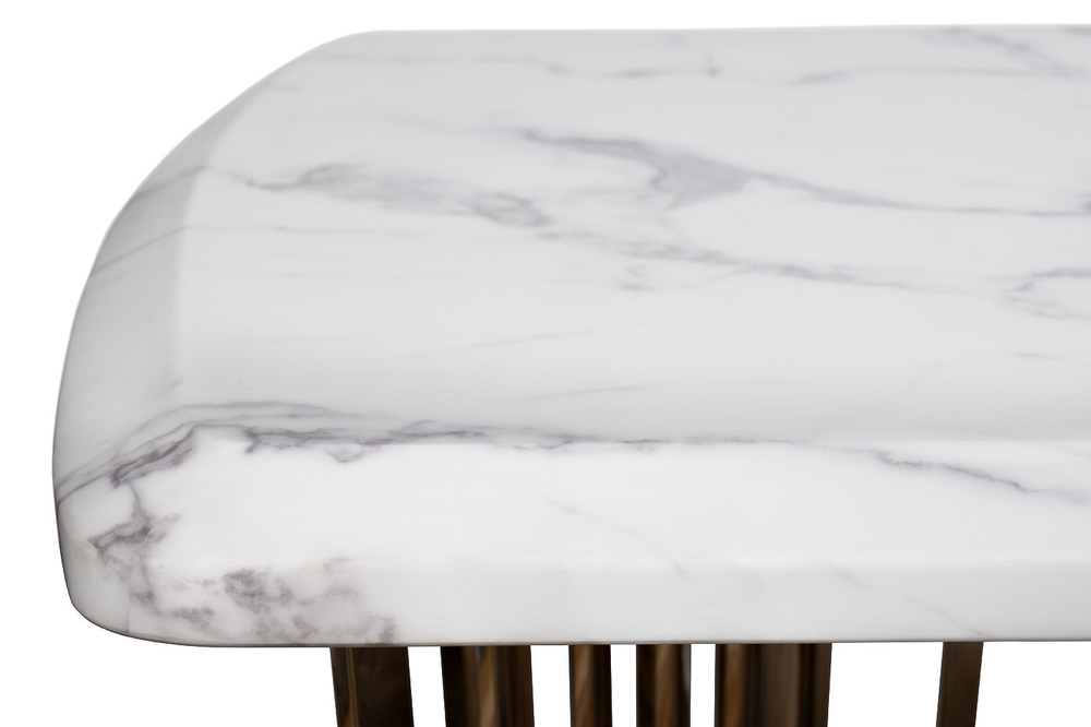 Стол обеденный 180x90x76.2см Garda Decor Pearl White