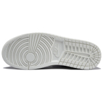 Jordan Air Jordan 1 Cushioning Low top Vintage Basketball Shoes Men's White Gray Black