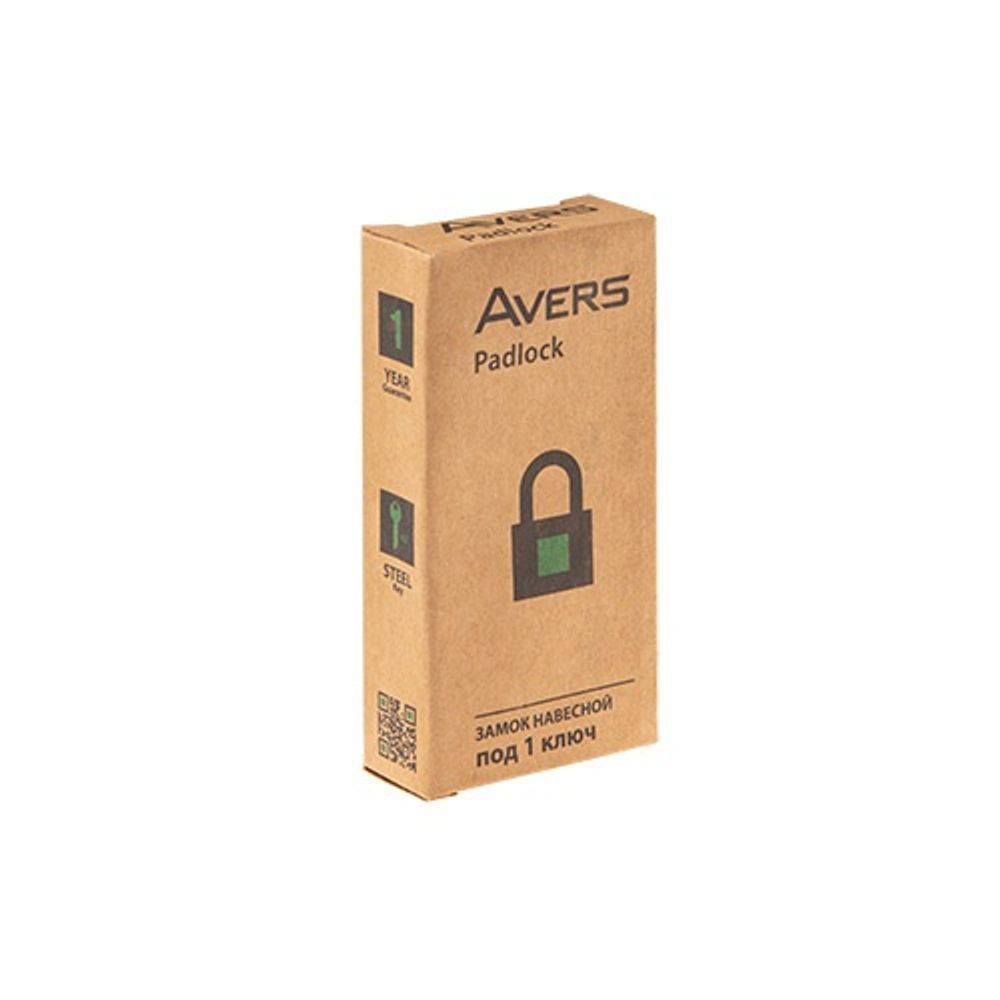 Замок навесной AVERS PD-01-50-L (one key) под 1 ключ