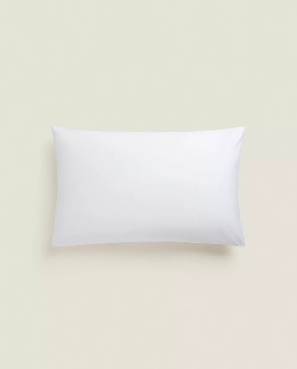 ZARA HOME (200 НИТЕЙ) НАВОЛОЧКА ИЗ ПЕРКАЛЯ, БЕЛЫЙ