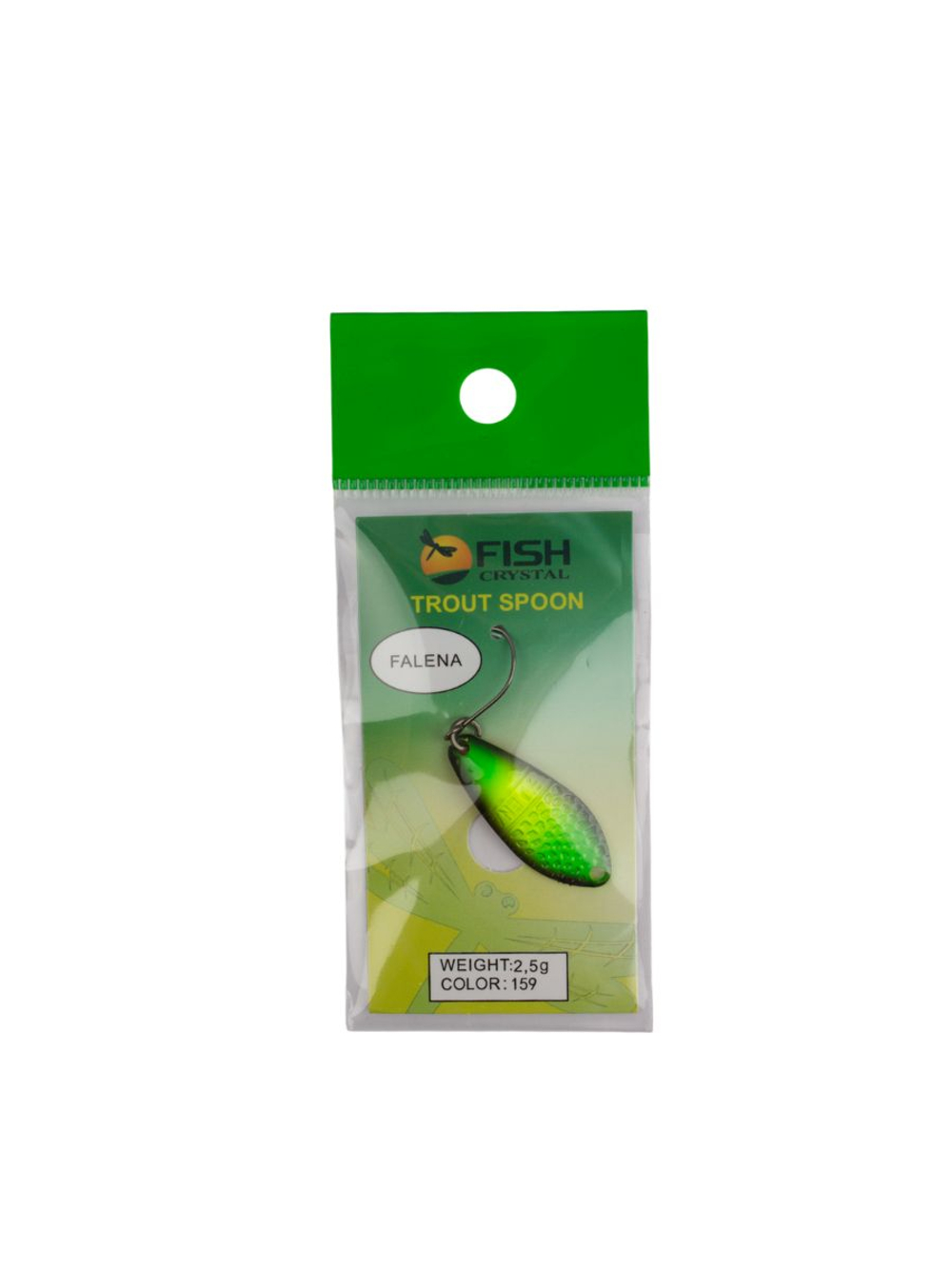 Блесна Fish Crystal FALENA 30 мм 2,5г на форель цвет 159
