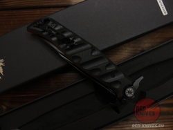Складной нож НОКС Финка С Black 342-709406 c клинком из стали D2, рукоять G10
