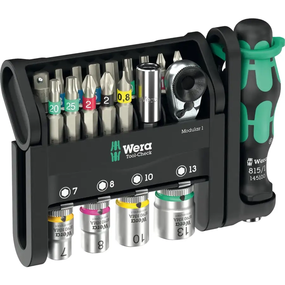 Набор бит Tool-Check Modular 1 WERA 05049000001