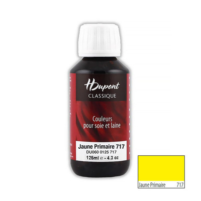 Краска для шелка H Dupont Classic, 125мл, 717 желтый основной