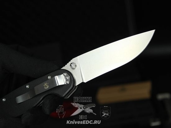 Складной нож Steelclaw Крыса черная c клинком из стали AUS-8, рукоять G10