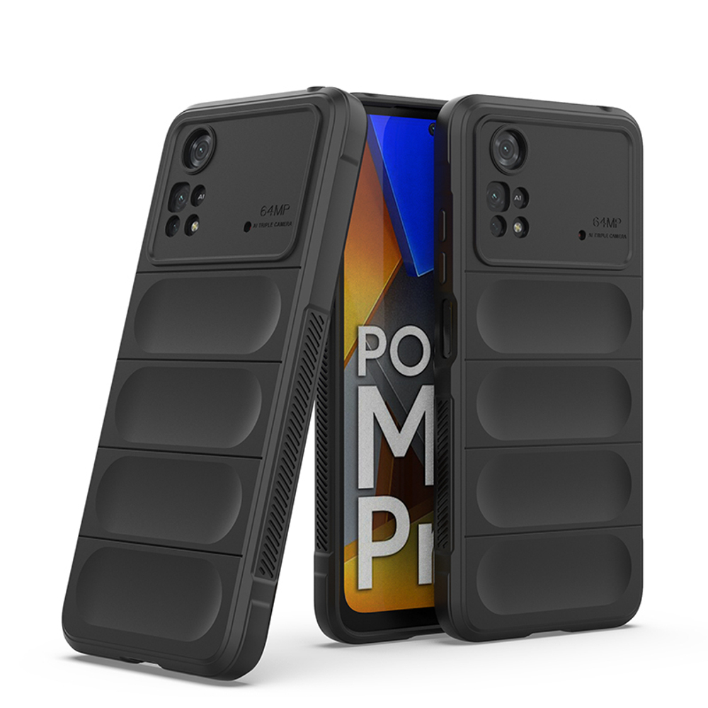 Противоударный чехол Flexible Case для Poco M4 Pro 4G