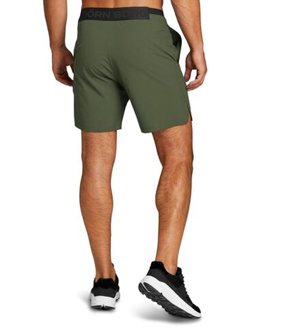 Мужские теннисные шорты Björn Borg Stockholm 4-Way Stretch Shorts M - deep forest green