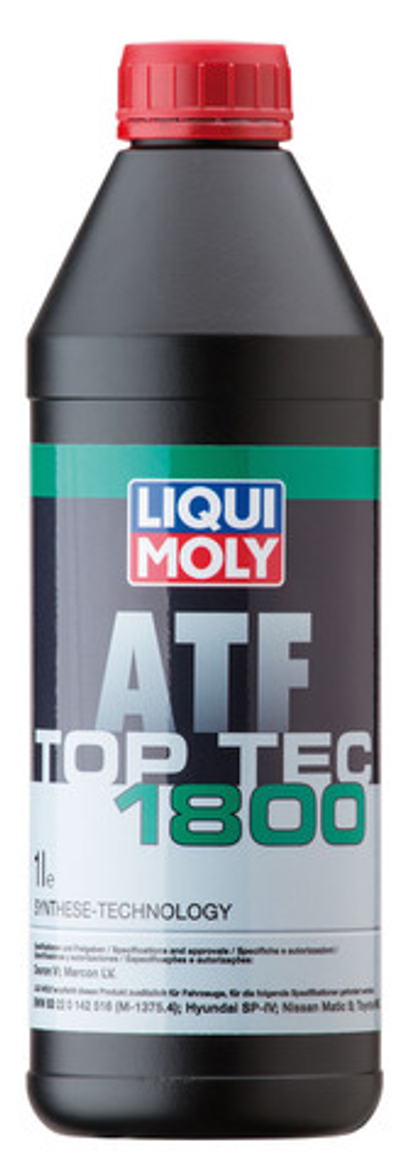 Масло транс Liqui Moly TOP TEC  ATF 1800 Dexron VI (1л) синтетика