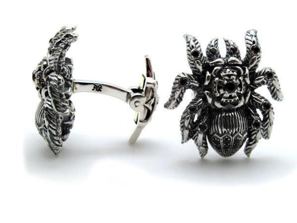 Запонки серебряные Spyders AZCL-012.