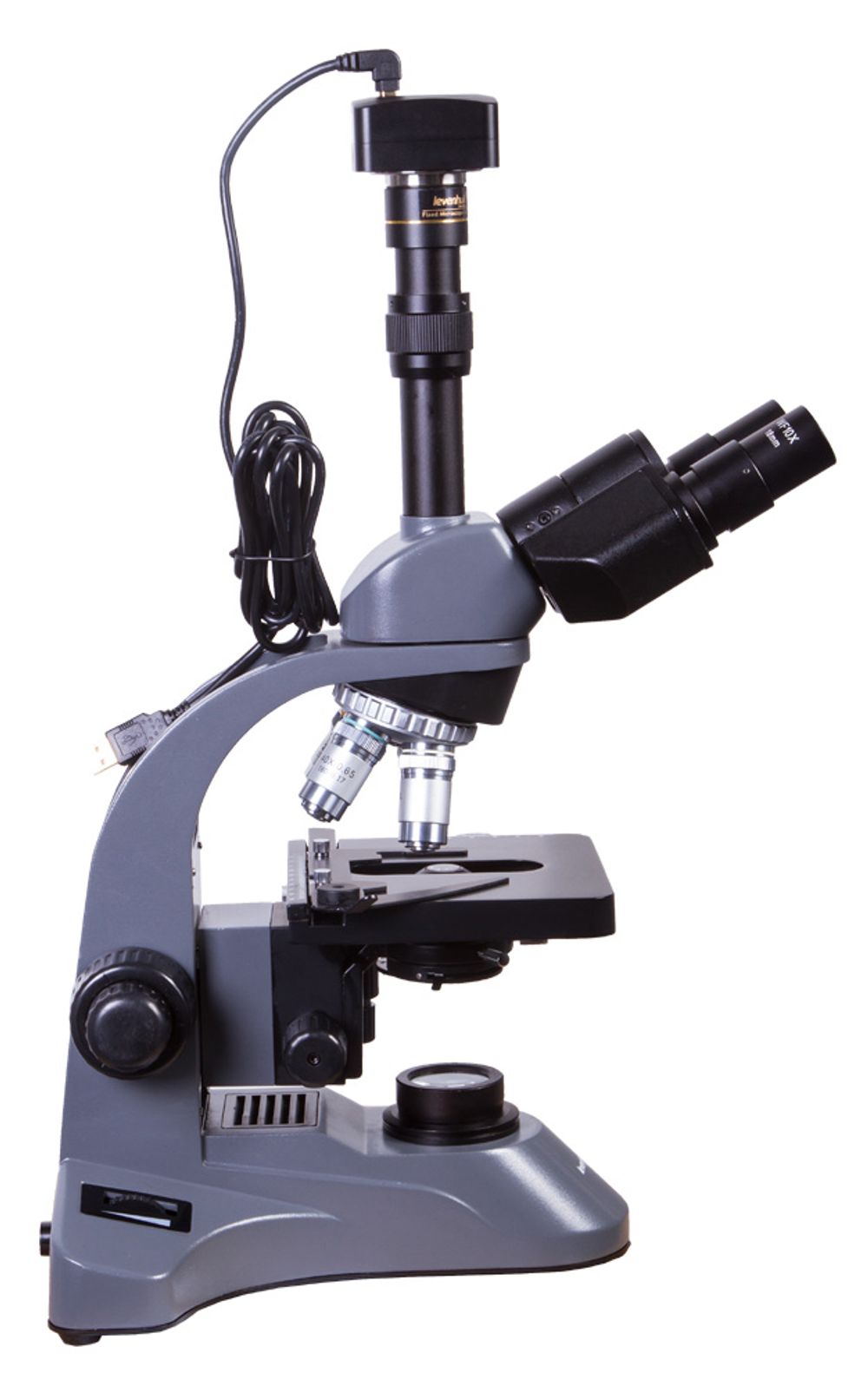 Микроскоп цифровой Levenhuk D740T, 5,1 Мпикс, тринокулярный