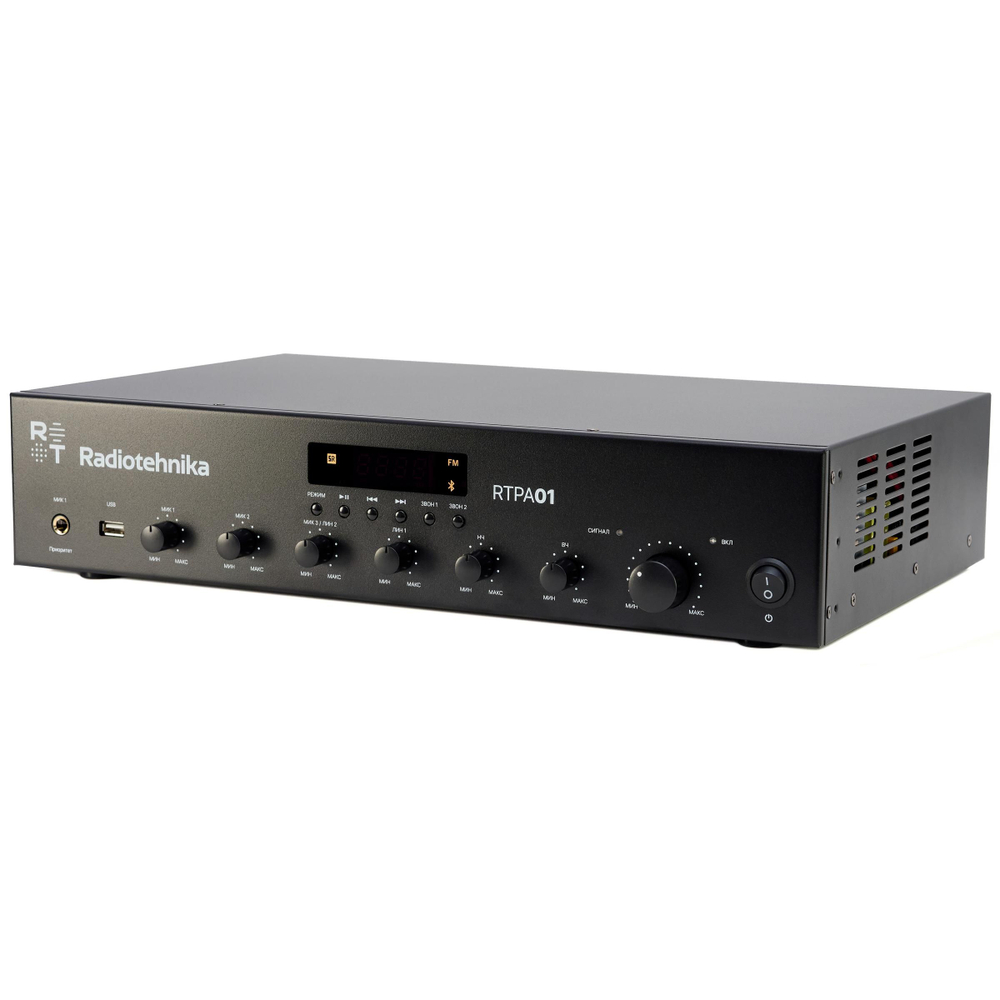 Микшер-усилитель Radiotehnika RTPA01 Black