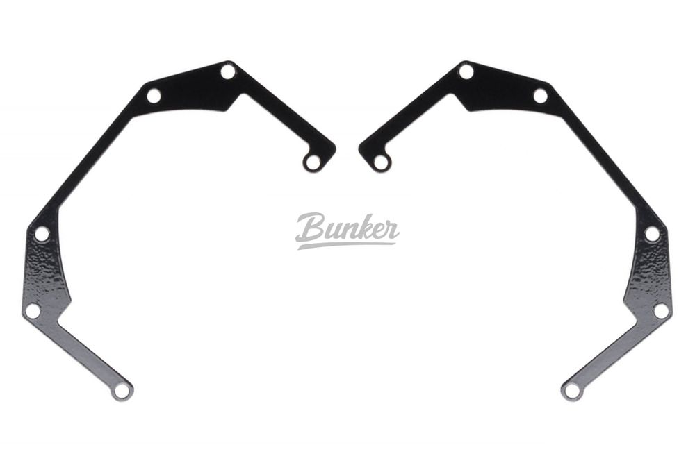 Переходные рамки Mitsubishi Pajero Sport II 2008-2016, под линзы Hella 3R, 5R Переходные рамки Mitsubishi Pajero Sport II 2008-2016, под линзы Hella 3R, 5R
