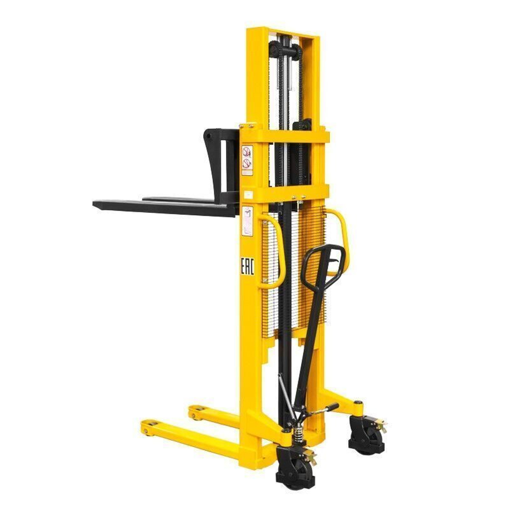 Ручной гидравлический штабелер SDJ 1525 (1500 кг; 2,5 м; вилы 310-830 мм) SMARTLIFT (SMART)