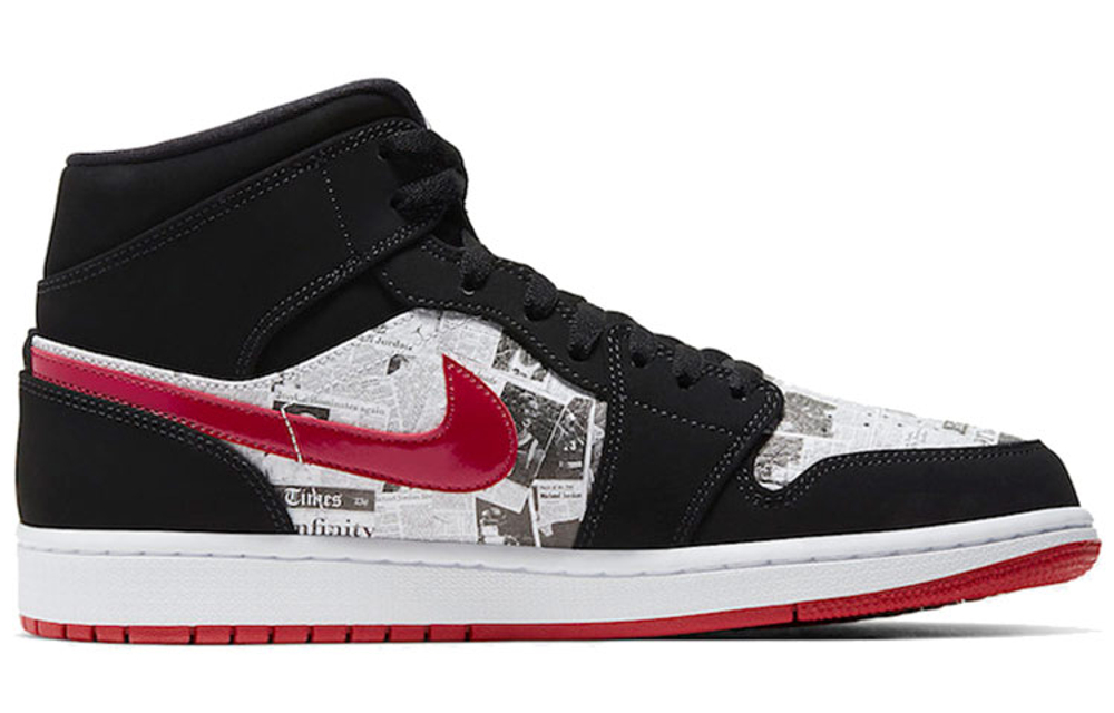 Air Jordan 1 Mid Se 'Newspaper Air Times'
