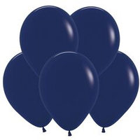 Шар 5" Темно-синий, Пастель / Navy Blue 044 Sp