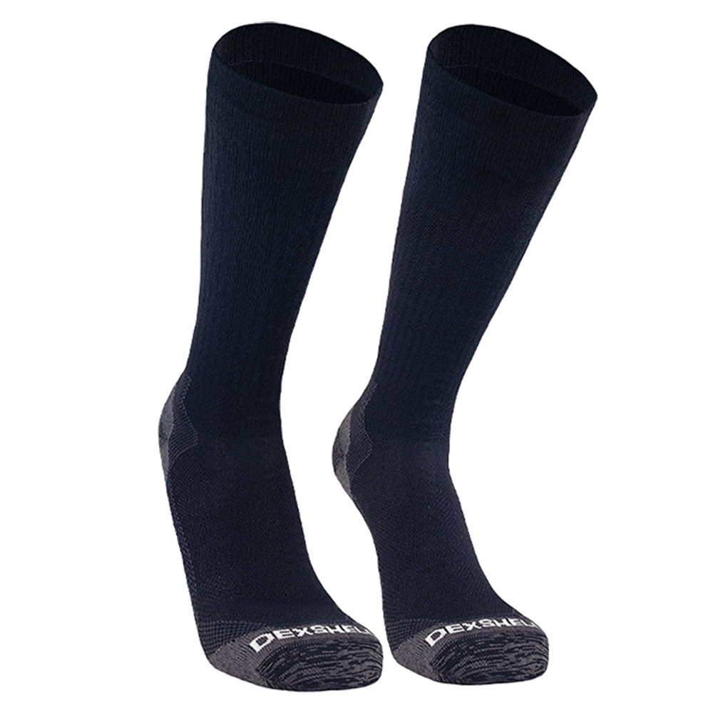 Носки водонепроницаемые Dexshell Terrain Walking 2.0 Socks черный/серый XL (46-49)