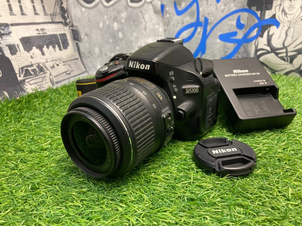 Nikon D5100 kit 18-55mm 3.5-5.6G VR 87.700 кадров