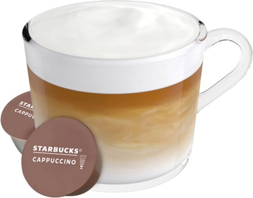 Кофе капсульный Nescafe Dolce Gusto Starbucks Cappuccino, 6 порций (Из Эстонии)