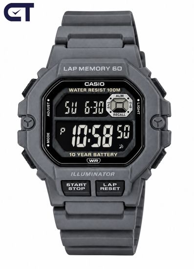Casio WS-1400H-8B — унисекс наручные часы