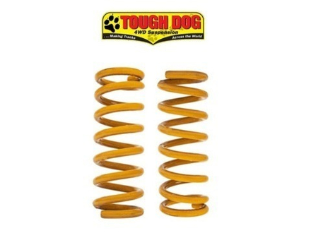 Пружины передние усиленные Tough Dog для TLC 200/ Toyota Tundra, лифт 40 мм, доп. нагрузка бампер и лебедка