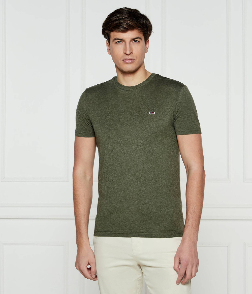 Футболка Tommy Jeans - зеленый(DM0DM20363)