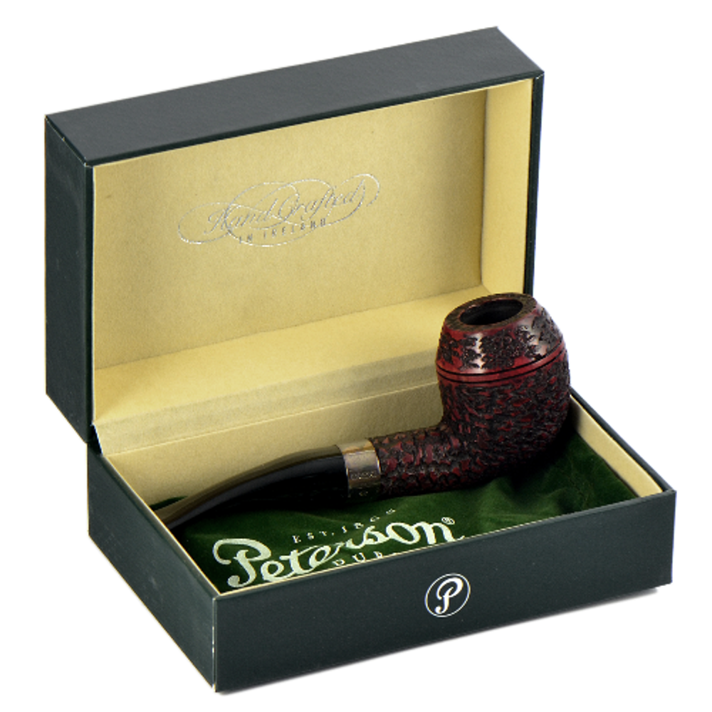 Трубка Peterson Sherlock Holmes Rustic Deerstalker P-Lip (фильтр 9 мм)