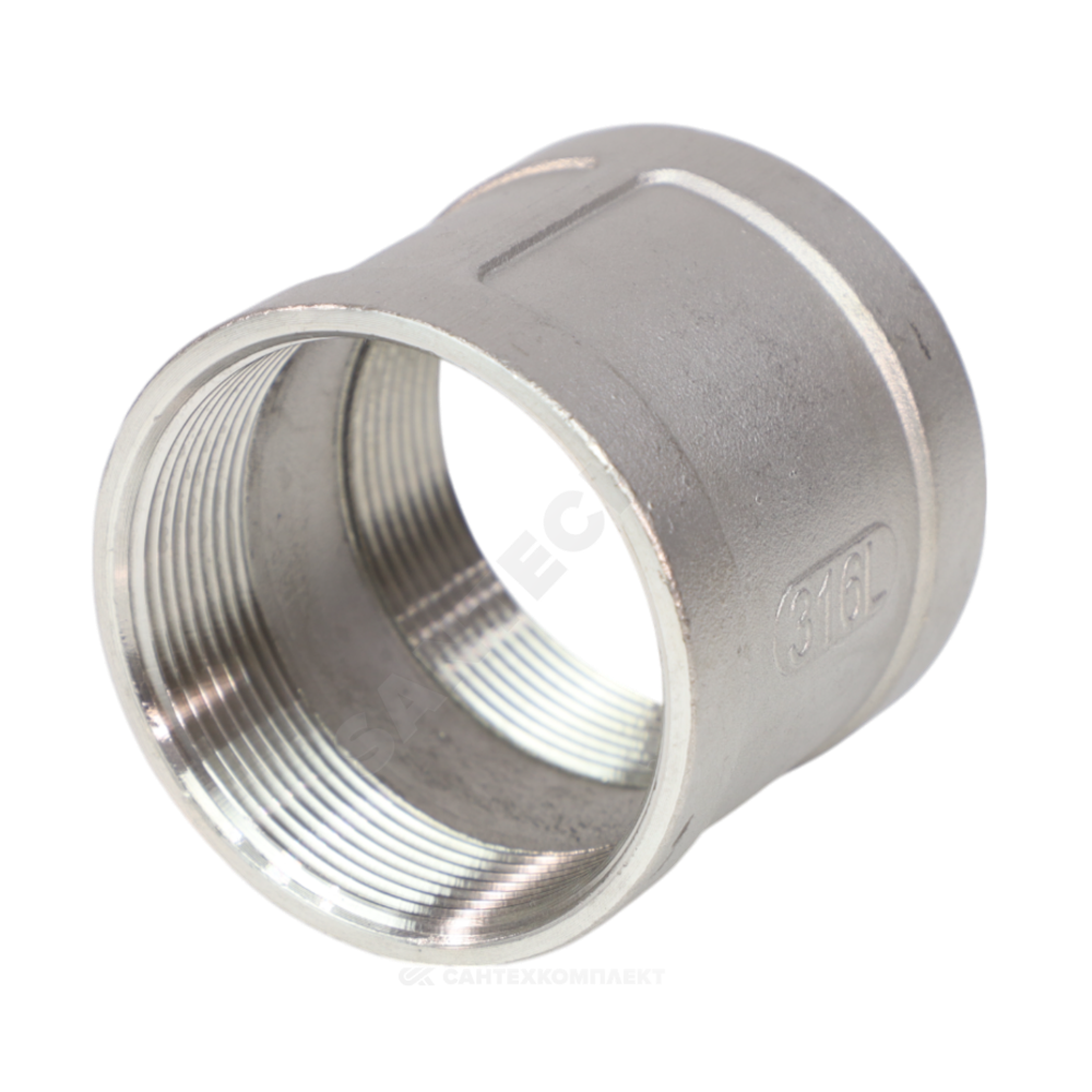 Муфта сталь нерж Ду 40 (1 1/2") ВР Benarmo