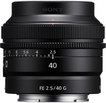 Sony FE 40mm f/2.5 G (SEL40F25G), черный