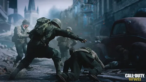 PS4 Call of Duty: WWII (Новый, Полностью на русском языке, CUSA-08653)