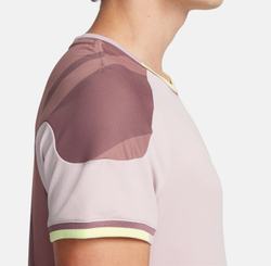 Мужская теннисная футболка Nike Court Slam Dri-Fit Tennis Top - platinum violet/smokey mauve/black