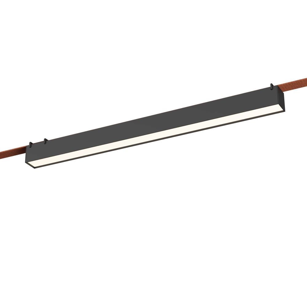 ST456.446.24 Св-к трек. Черный LED 1*24W 4000K 1 200Lm Ra90 120 IP20 L642xW40xH45 48V