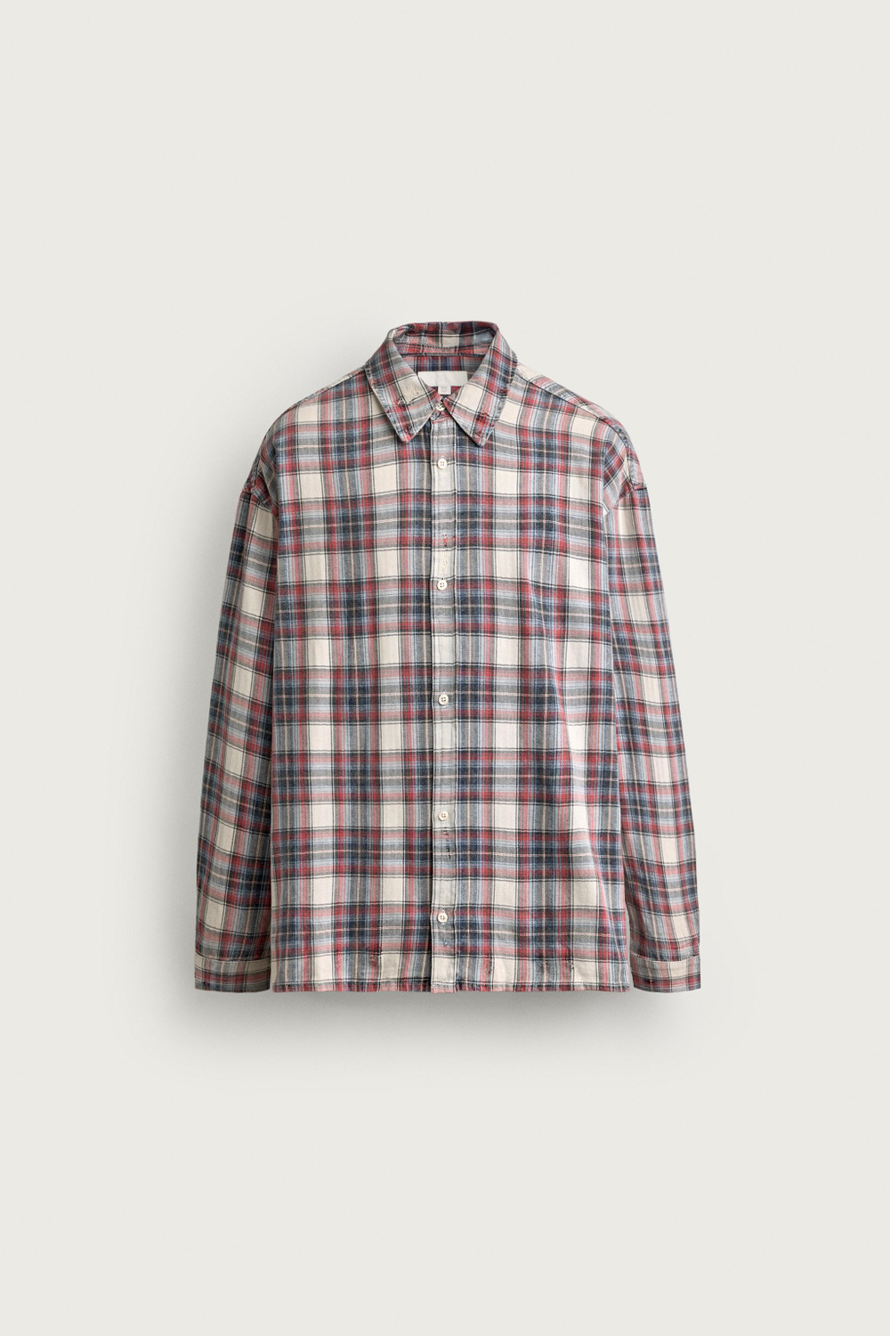 РУБАШКА RELAXED FIT В КЛЕТКУ — ZARA · 9632/350
