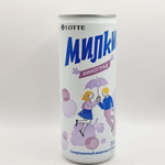 Lotte Milkis газированный молочный напиток Милкис виноград 250 мл, (Южная Корея)