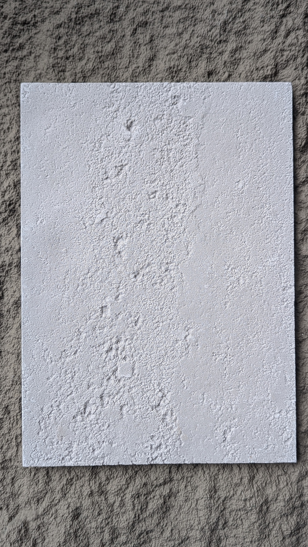 Rammed earth slab