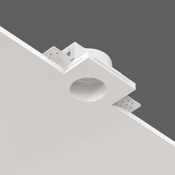Встраиваемый гипсовый светильник для установки в потолках из гипсокартона LED MR16 GU10 / модуль LED MR16 SN 031 белый Quasar 55 Stellanova
