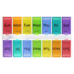 Ezy Dose, Weekly 14-Day, с органайзером для таблеток Ezy Fill, 1 шт.