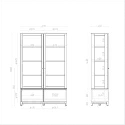 Витрина Case CS159/2D