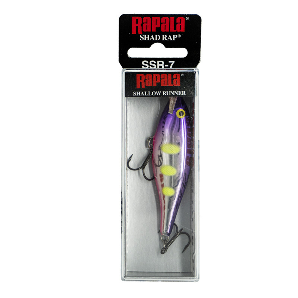 Воблер RAPALA Shallow Shad Rap SSR07 / 7 см, 7 г, цвет VDH