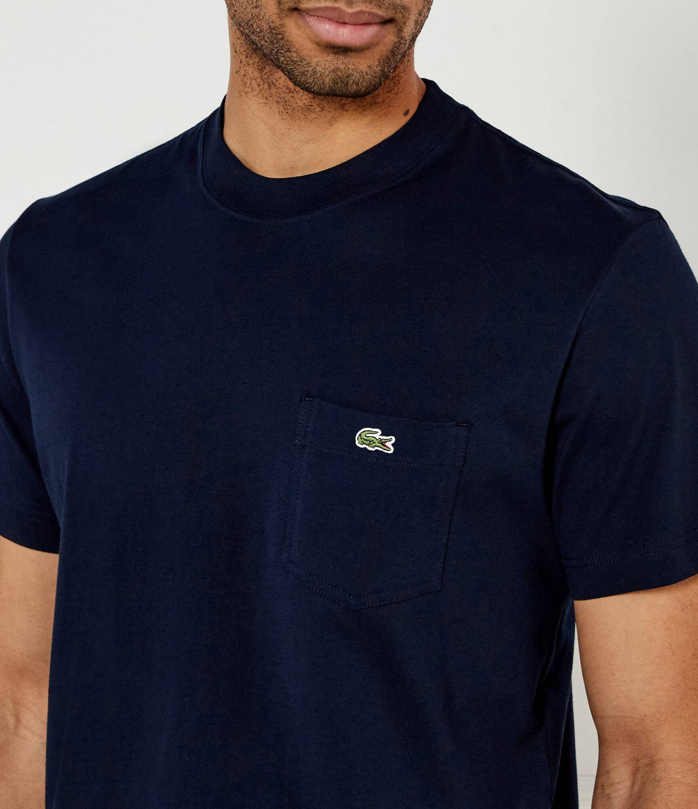 Футболка Lacoste - темно-синий(TH2827)